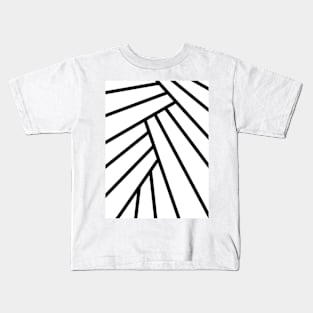 Tropical Leaf Abstract Kids T-Shirt